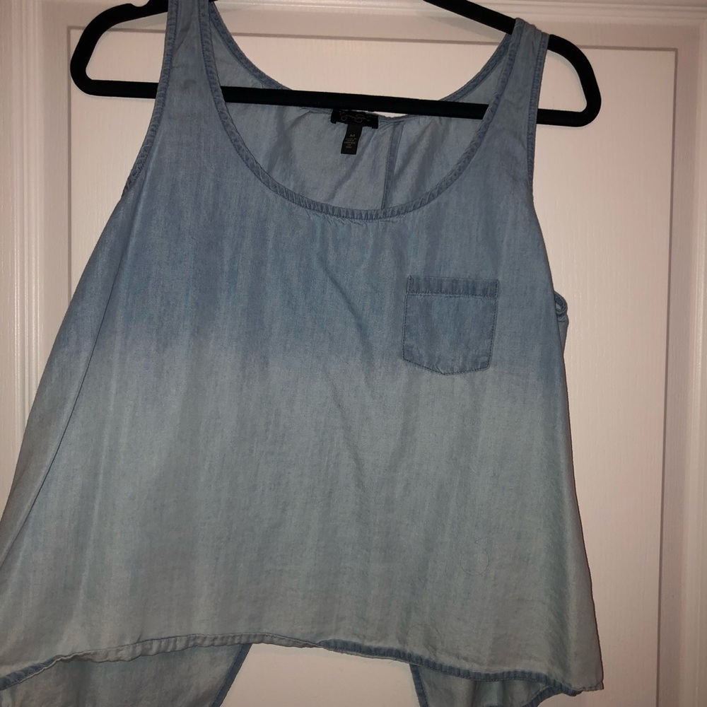 Jessica Simpson denim shirt